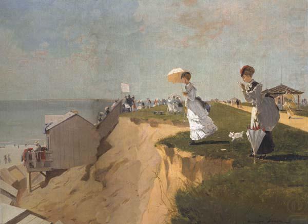 Winslow Homer Long Branch,New Jersey (mk44) china oil painting image